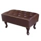 ΤΑΜΠΟΥΡΕ ΥΠΟΠΟΔΙΟ T.CHESTERFIELD EMMA HM226.01 PU 80x46x42Y εκ.ΣΚ.ΚΑΦΕ