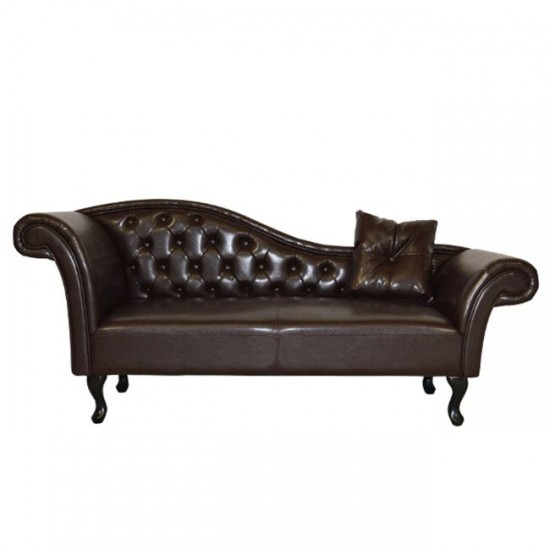 ΑΝΑΚΛΙΝΔΡΟ T.CHESTERFIELD NIOVI HM3007.01 PU ΣΚ.ΚΑΦΕ ΑΡ. ΜΠΡΑΤΣΟ 189x61x84Yεκ.