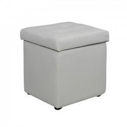 ΣΚΑΜΠΩ ΜΕ ΑΠΟΘΗΚΕΥΤΙΚΟ ΧΩΡΟ PU ΛΕΥΚΟ CUBE HM224.02 36,5x36,5x36Υεκ.