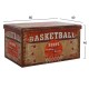 ΣΚΑΜΠΩ ΑΠΟ PU ΜΕ ΑΠΟΘΗΚΕΥΤΙΚΟ ΧΩΡΟ BASKETBALL 80X40X40 HM8130