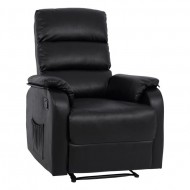 ΠΟΛΥΘΡΟΝΑ COMFORT RELAX ΜΕ ΜΗΧΑΝΙΣΜΟ MASSAGE HM8316.01 ΜΑΥΡΟ PU