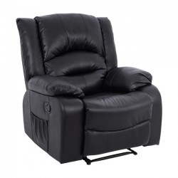 ΠΟΛΥΘΡΟΝΑ COMFORT RELAX ΜΕ ΜΗΧΑΝΙΣΜΟ MASSAGE HM8317.01 ΜΑΥΡΟ PU