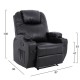 ΠΟΛΥΘΡΟΝΑ COMFORT  RELAX ΜΕ ΜΗΧΑΝΙΣΜΟ HM8318.01 ΜΕ PU ΜΑΥΡΟ