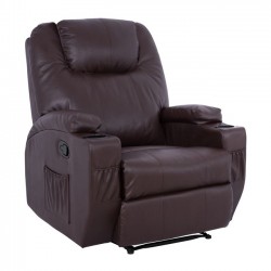 ΠΟΛΥΘΡΟΝΑ COMFORT  RELAX ΜΕ ΜΗΧΑΝΙΣΜΟ HM8318.02 ΜΕ PU ΚΑΦΕ