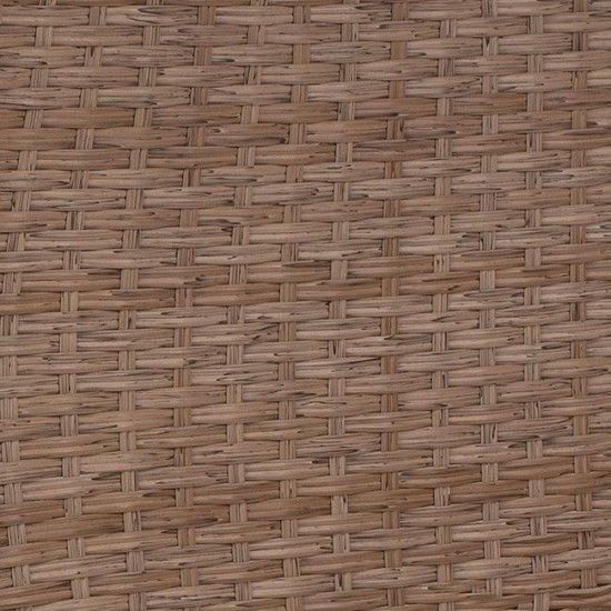 ΤΡΑΠΕΖΙ ΜΕΤΑΛΛΙΚΟ RATTAN ΜΠΕΖ ΚΑΦΕ HM5507.22 150x90x77Υ εκ.