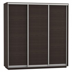 ΝΤΟΥΛΑΠΑ ΣΥΡΟΜΕΝΗ 3ΦΥΛΛΗ AMELIA HM2307.02 WENGE 210X60X220εκ.