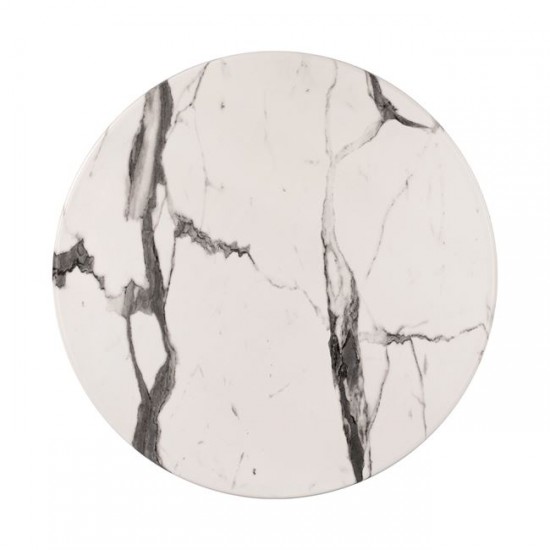 ΕΠΙΦΑΝΕΙΑ ΤΡΑΠΕΖΙΟΥ WERZALIT Φ70 MARBLE WHITE-GREY 5657 HM5228.11