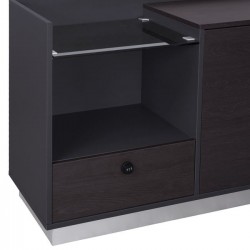 ΓΡΑΦΕΙΟ ΕΠΑΓΓΕΛΜΑΤΙΚΟ ΑΡΙΣΤΕΡΗ ΓΩΝΙΑ ROSEWOOD HM2086L 180X160X76Υ εκ.